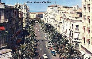Oran - Bd Gallieni - vue aerienne